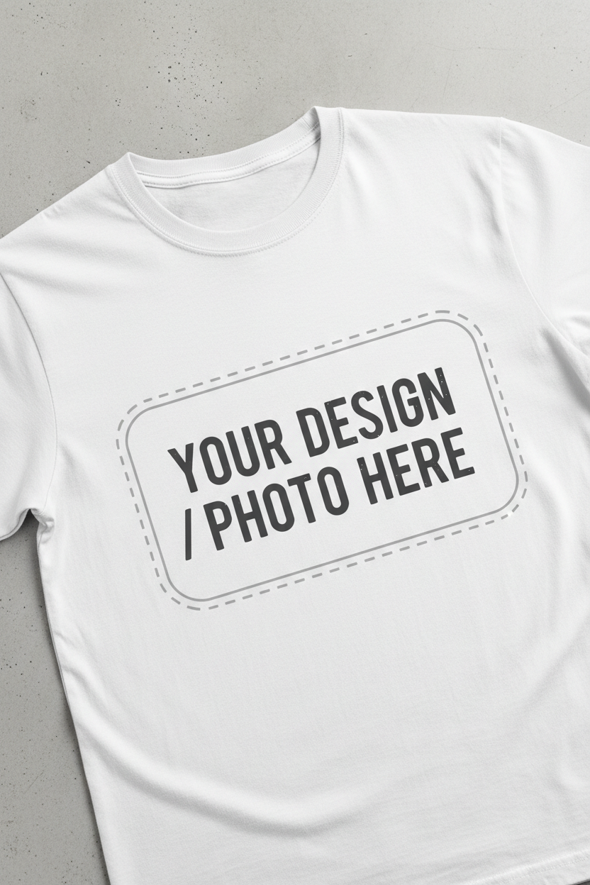 Customized Printed Round Neck T shirt