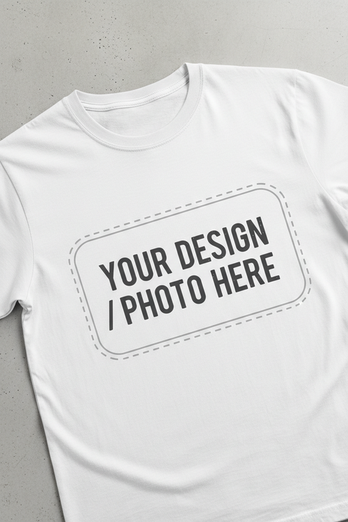 Customized Printed Round Neck T shirt