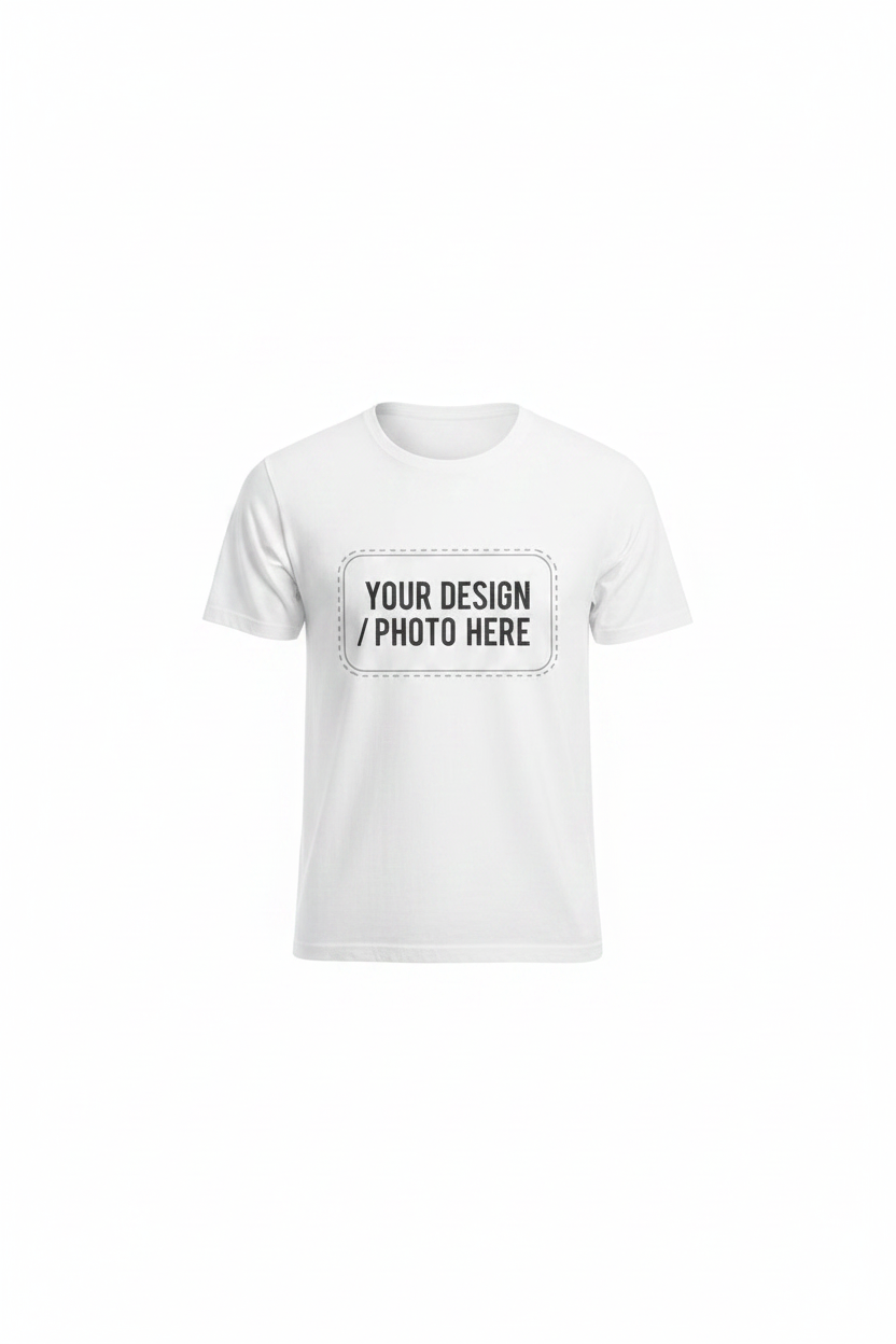 Customized Printed Round Neck T shirt